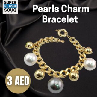 Pearls Charm Bracelet