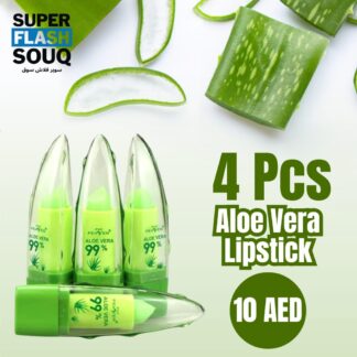 4 Pcs Aloe Vera Lipstick