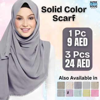 Solid Color Scarf