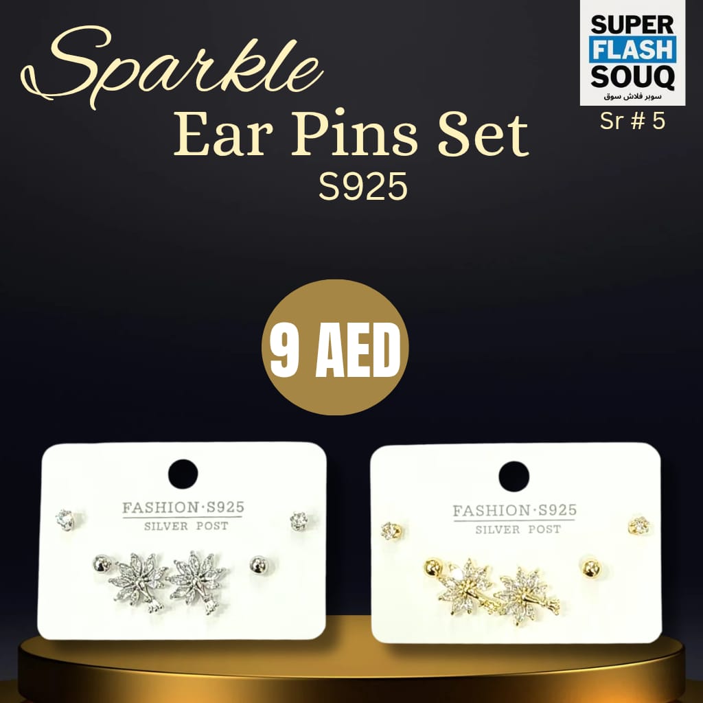 Sparkle Ear Pin Set sr#5