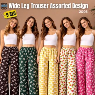 Wide Leg Trouser Assorted Design 2003