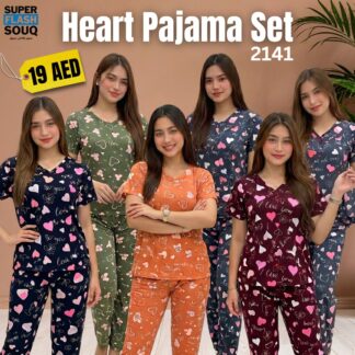 Heart Pajama Set 2141