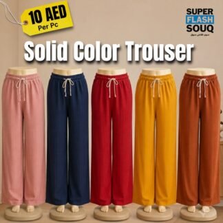 Solid Color Trouser 01